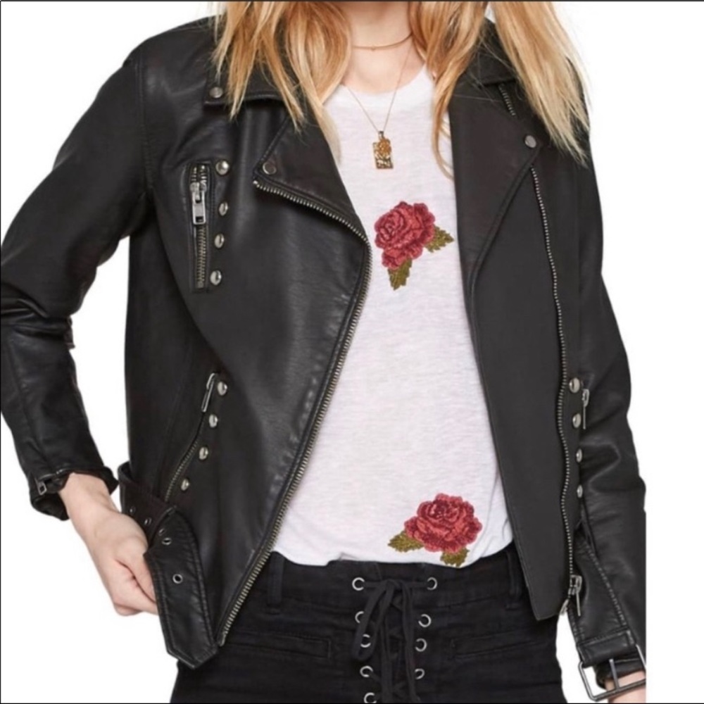 Amuse Society Leather Jacket